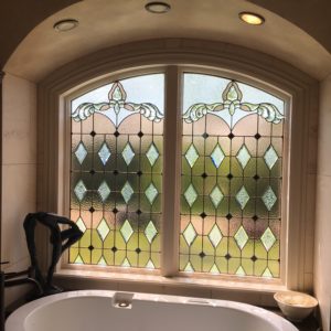Master Bath Window In Private Residence